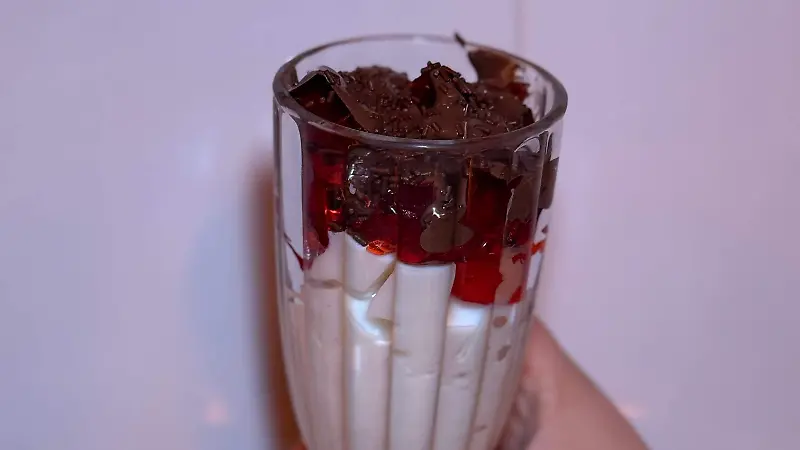 Gelatina inspirada en lo dulces de la infancia 